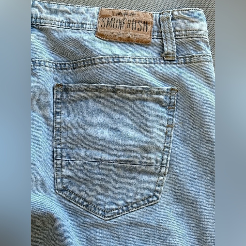 38X32 Smoke and ash straight leg jeans - Picture 4 of 10
